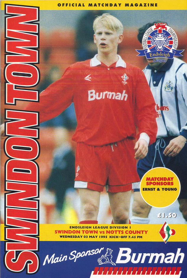 <b>Wednesday, May 3, 1995</b><br />vs. Notts County (Home)